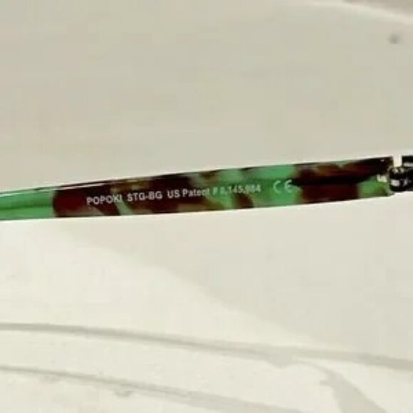 Popoki style Maui Jim Sunglasses Turquoise & Brown Tortoise Shell